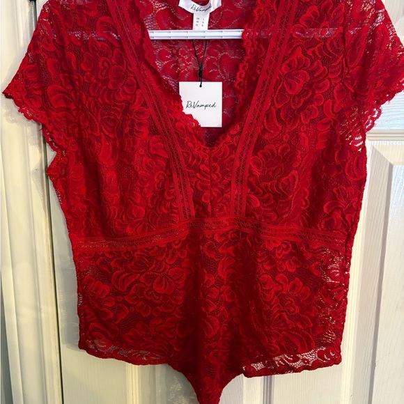 Revamped Lace Bodysuit - Picture 1 of 5